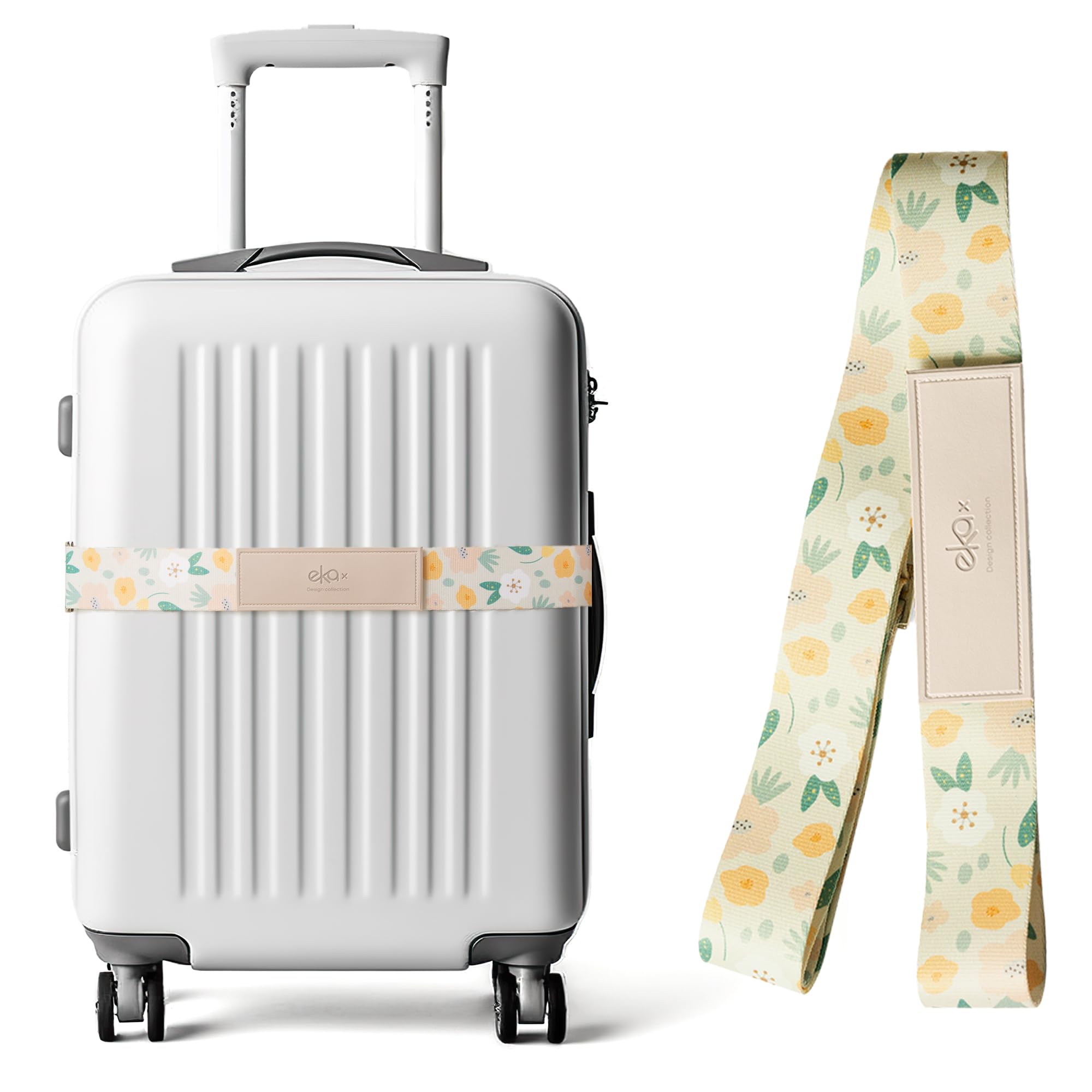 Amazon.co.jp: ekax スーツケースベルト ラゲッジストラップ キャリー